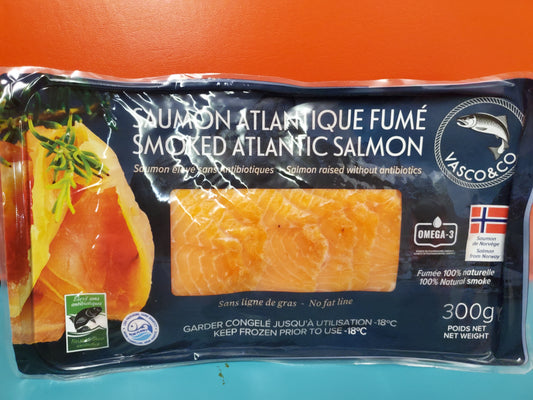 Paquet saumon fumé